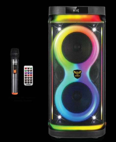 اسپیکر بلوتوثی اپیمکس مدل EPIMAX-777 با میکروفون و ریموت کنترل