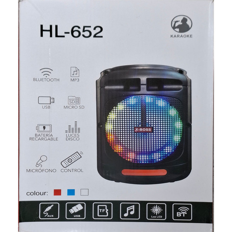 اسپیکر بلوتوثی قابل حمل ایکس باس مدل HL-652
