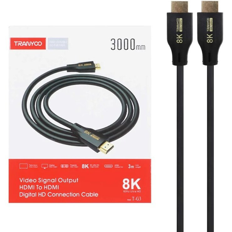 کابل HDMI برند ترانیو مدل T-G3 طول 3 متری