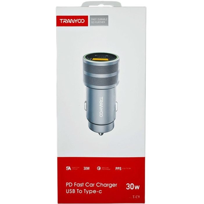 شارژ فندکی ترانیو 30 وات مدل T-C9