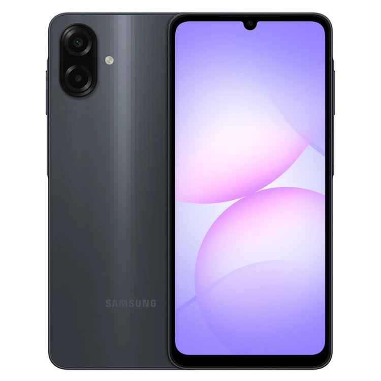 گوشی موبایل سامسونگ مدل Galaxy A07 دو سیم کارت ظرفیت 128 گیگابایت و رم 4 گیگابایت به همراه شارژر 25 وات سامسونگ