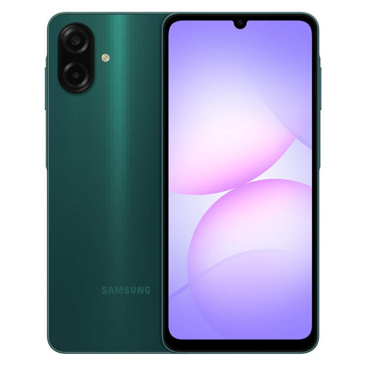 گوشی موبایل سامسونگ مدل Galaxy A07 دو سیم کارت ظرفیت 128 گیگابایت و رم 4 گیگابایت به همراه شارژر 25 وات سامسونگ