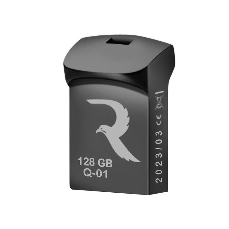 فلش مموری ریوکس مدل Q01 ظرفیت 128 گیگابایت USB 3.1 به همراه OTG TYPE-C
