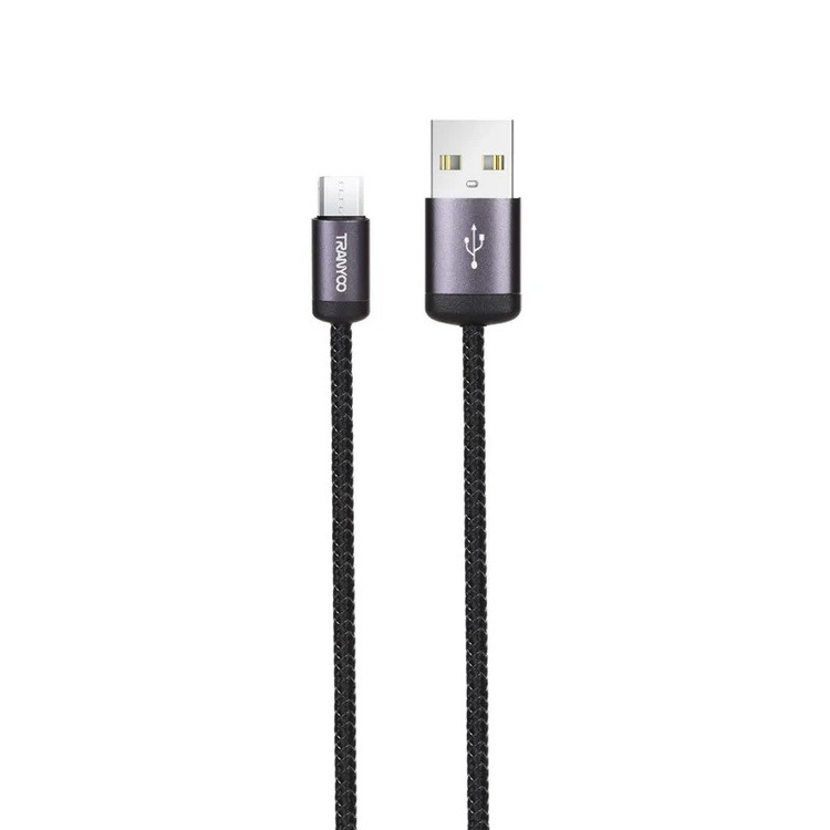 کابل شارژ میکرو ترانیو مدل T-S20V طول 1 متر