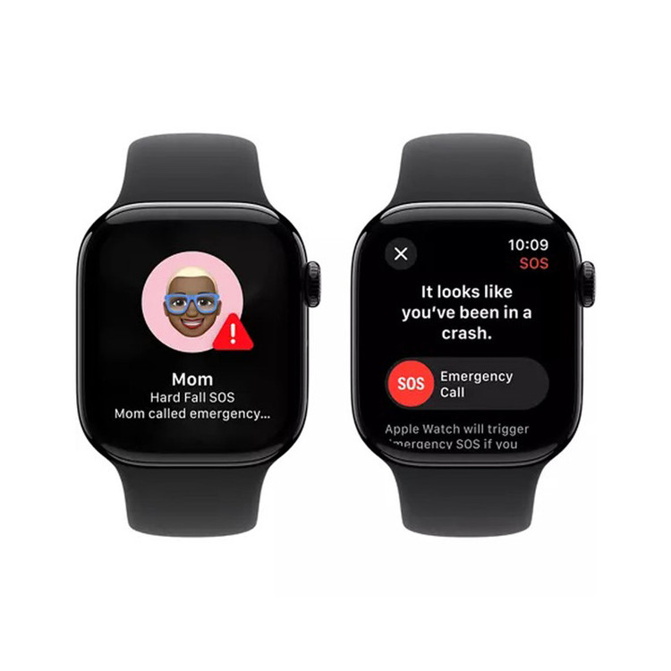 ساعت هوشمند 46 میلیمتری اپل مدل Series 10 Aluminum با بند سیلیکونی