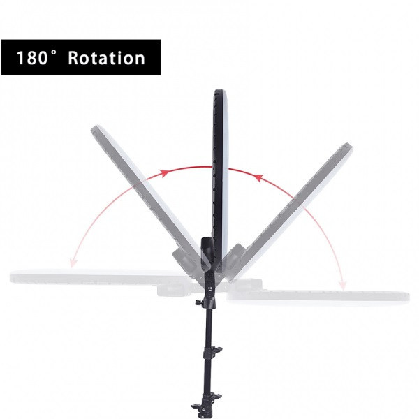 رینگ لایت RL-21 اورجینال به همراه سه پایه 3 متری و ریموت کنترل و 3 نگهدارنده موبایل