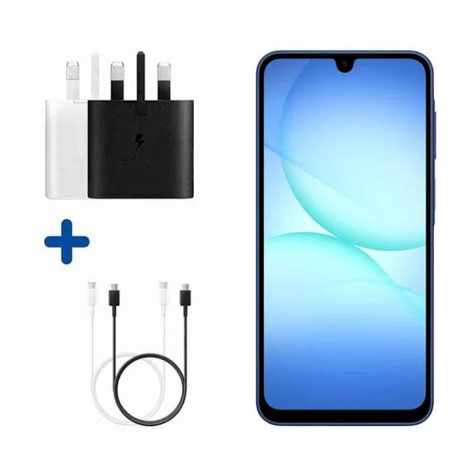 گوشی موبایل سامسونگ مدل Galaxy A17 4G دو سیم کارت ظرفیت 128 گیگابایت و رم 6 گیگابایت-همراه با شارژر 25 وات
