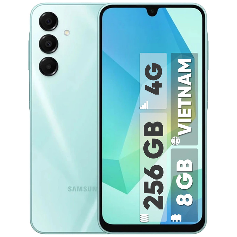 سبد 5 عددی گوشی موبایل سامسونگ مدل Galaxy A16 4G دو سیم کارت ظرفیت 256 گیگابایت و رم 8 گیگابایت - ویتنام