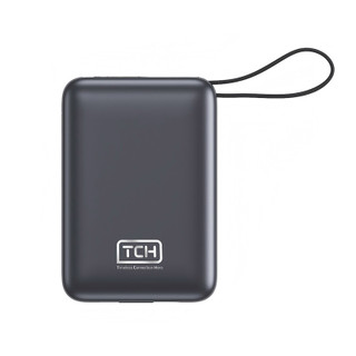 پاوربانک 22.5 وات تی سی اچ مدل Compact 2020 ظرفیت 20000 میلیآمپرساعت به همراه 2 عدد کابل USB-C / لایتنینگ