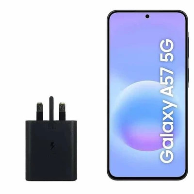 گوشی موبایل سامسونگ مدل Galaxy A57 دو سیمکارت ظرفیت 128 گیگابایت و رم 8 گیگابایت - ویتنام - همراه با آداپتور 45 وات