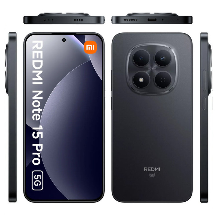 گوشی موبایل شیائومی مدل Redmi Note 15 Pro 5G دو سیم کارت ظرفیت 512 گیگابایت و رم 12 گیگابایت -گلوبال