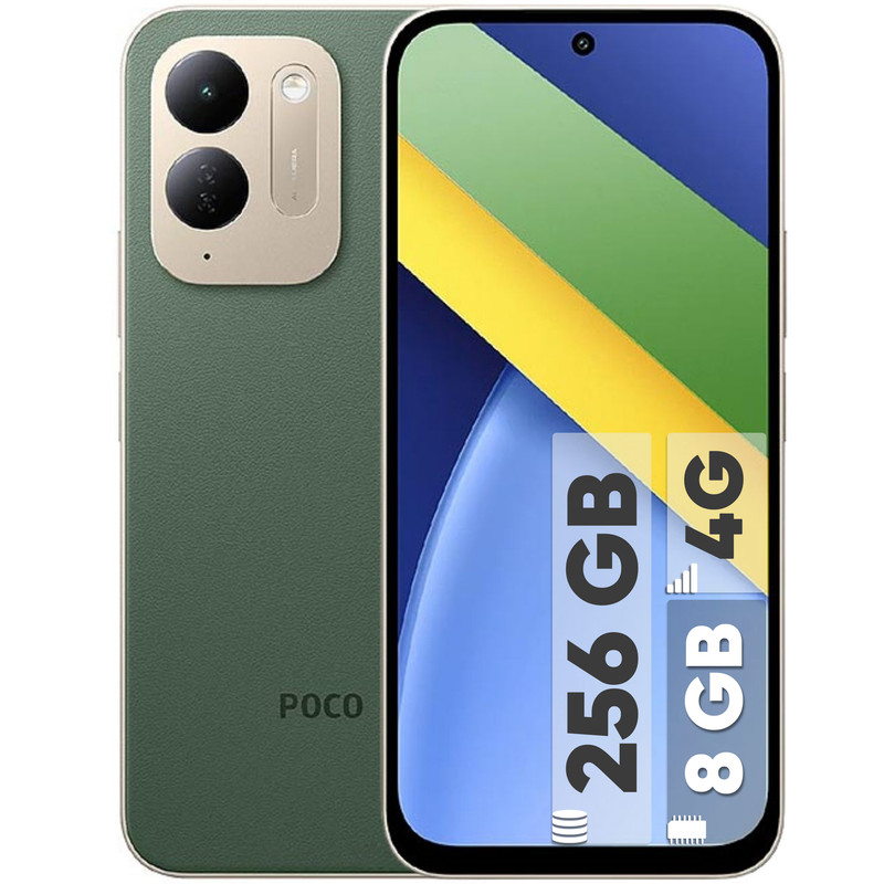 گوشی موبایل شیائومی مدل Poco C95 Pro دو سیم کارت ظرفیت 256 گیگابایت و رم 8 گیگابایت - گلوبال