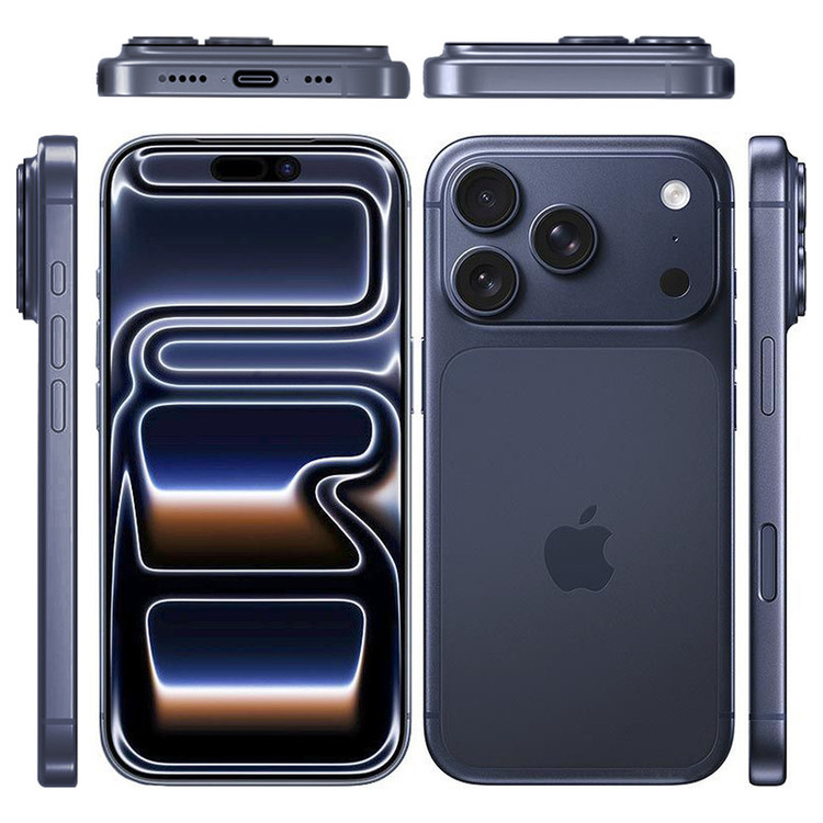 گوشی موبایل اپل مدل iPhone 17 Pro ZAA تک سیم کارت + eSim ظرفیت 256 گیگابایت و رم 12 گیگابایت - نات اکتیو - بدون ریجستر